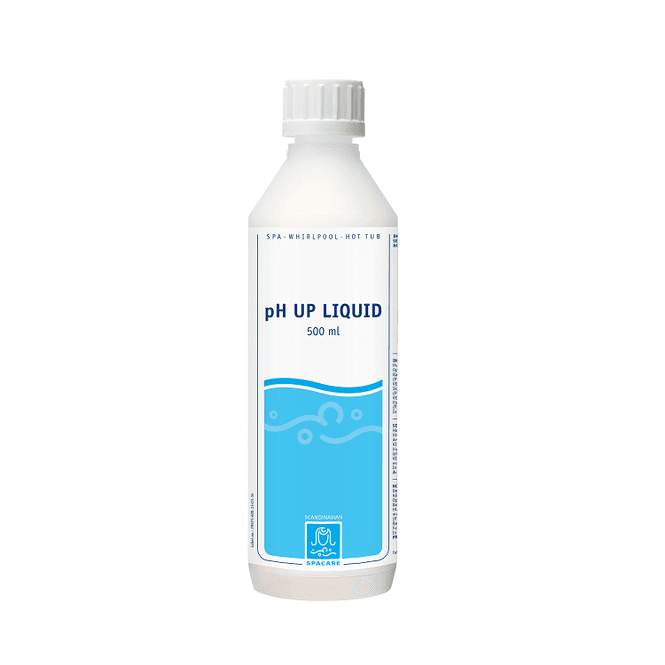 Hovedbilde Scandinavian SpaCare pH Up liquid 500ml.